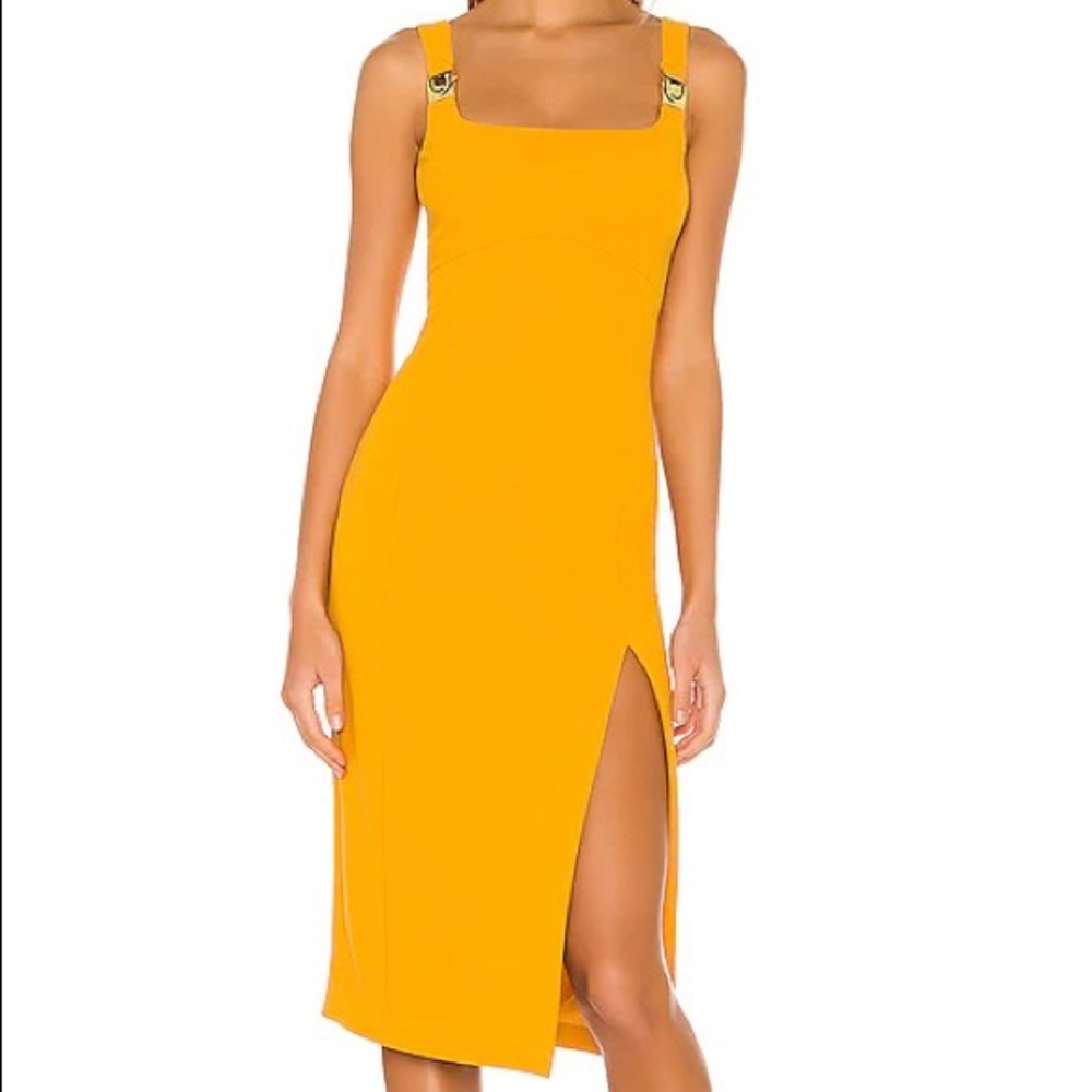 ELLIATT Embellish Dress in Turmeric